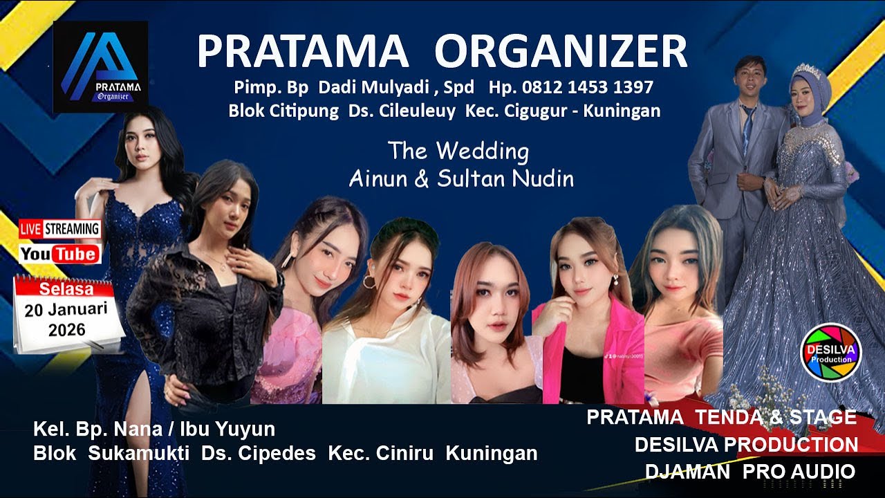 🔴LIVE ( delay ) SIANG PRATAMA ORGANIZER || KEL.BP. NANA / IBU YUYUN SUKAMUKTI DS.CIPEDES KEC.CINIRU