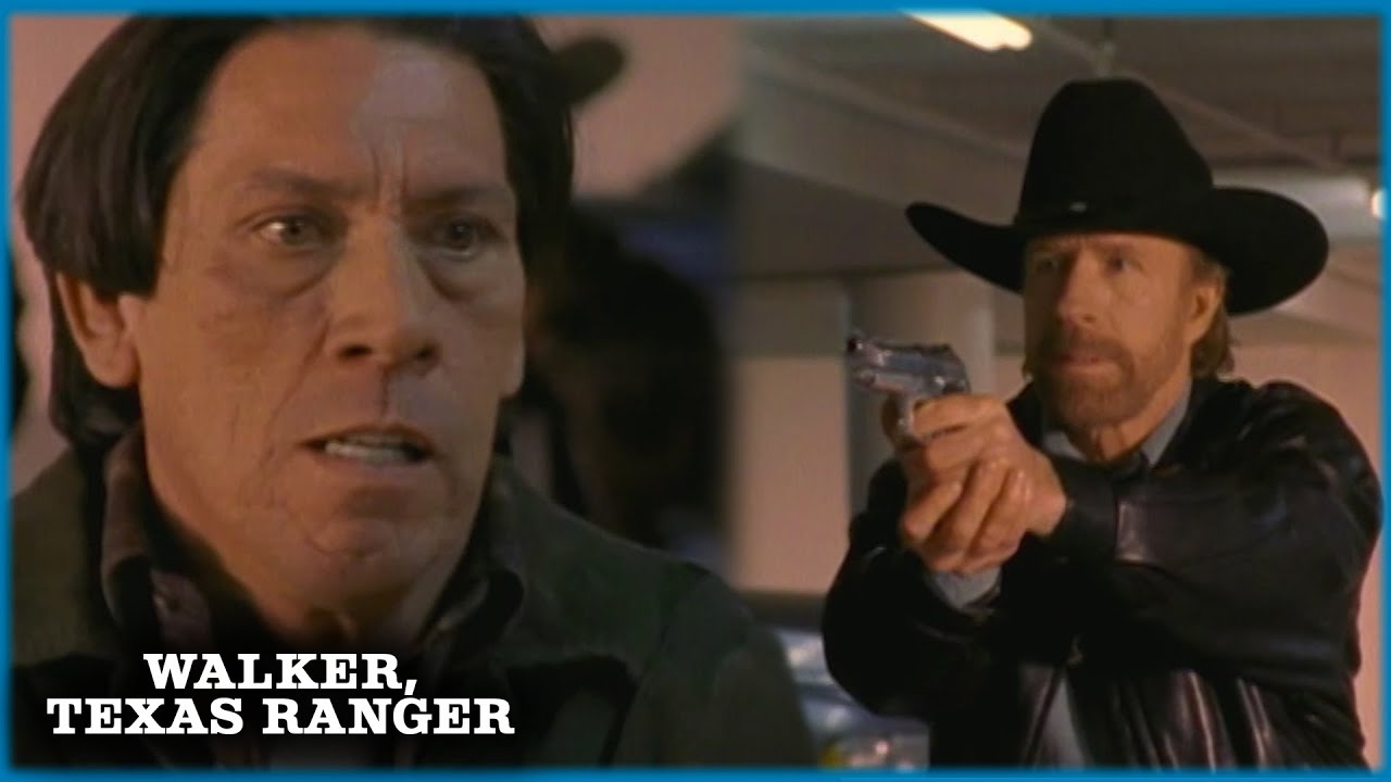 Lopez (Danny Trejo) Takes A Bullet For His Son! | Walker, Texas Ranger