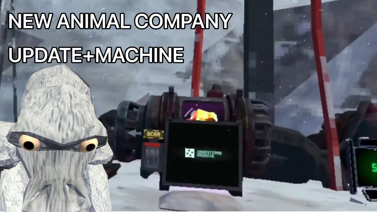 NEW UPDATE +NEW MACHINE AND MAP LAYOUT animal company vr