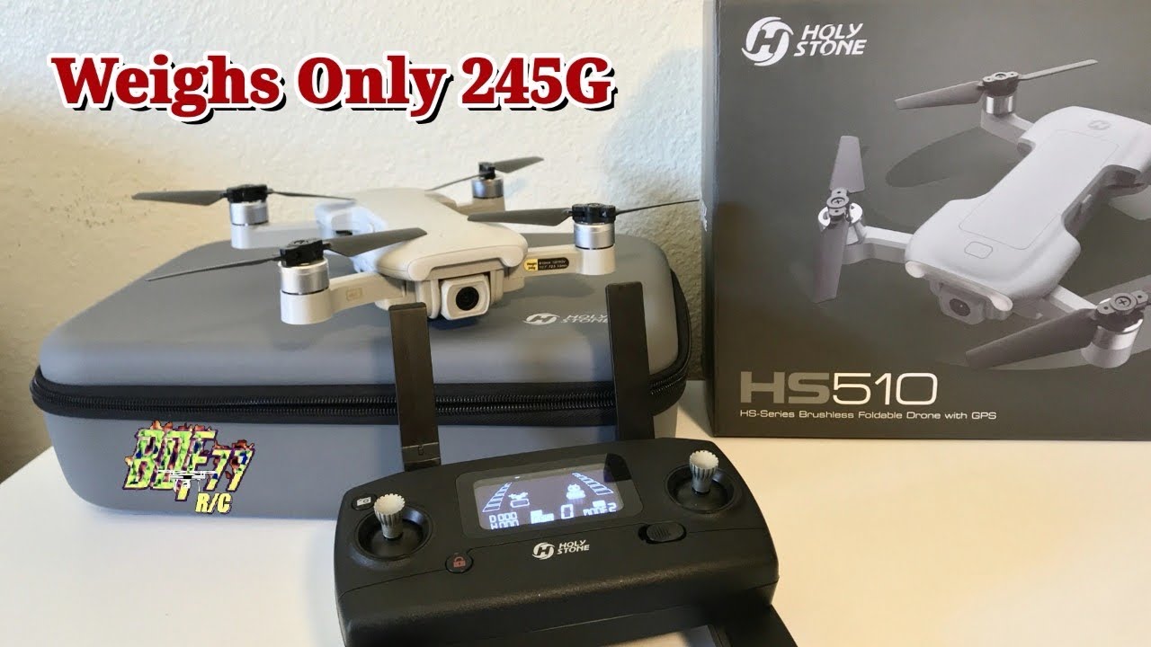 HolyStone HS510 4k 5g WiFi FPV Brushless GPS Drone | Unboxing & How To Setup