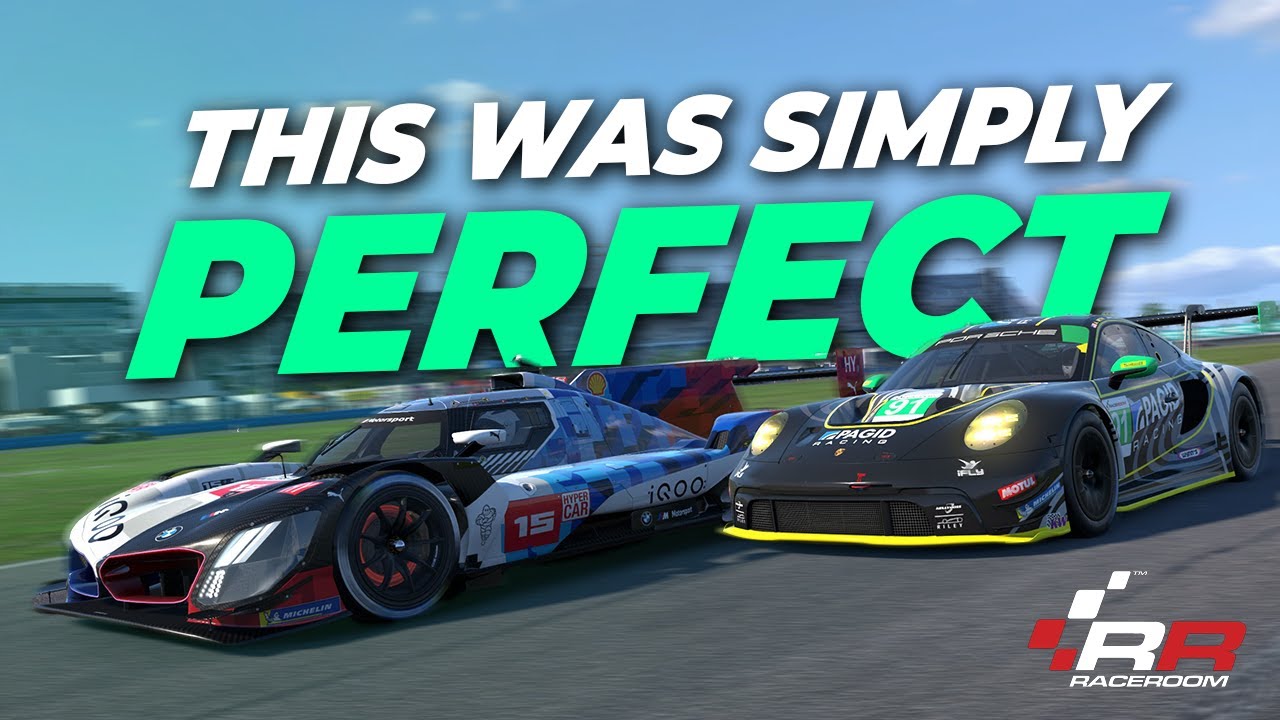 PERFECT Multiclass Racing at Daytona | BMW Hypercar RaceRoom