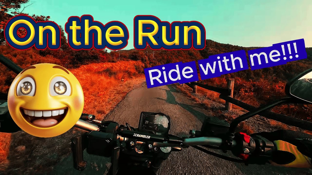 Scrambler POV: On the Run in a journey through the trail's seasonal transformations