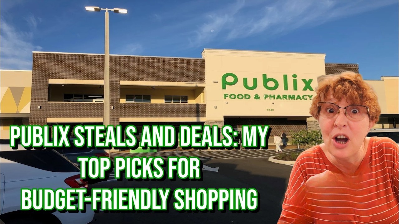 The must-have items I picked up at Publix Super Market at Kathleen Square