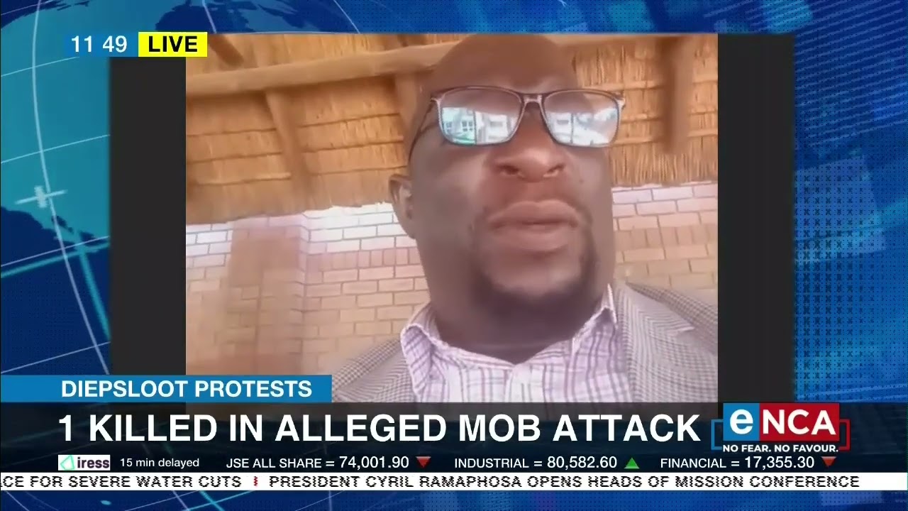Diepsloot ward councillor speaks on protests