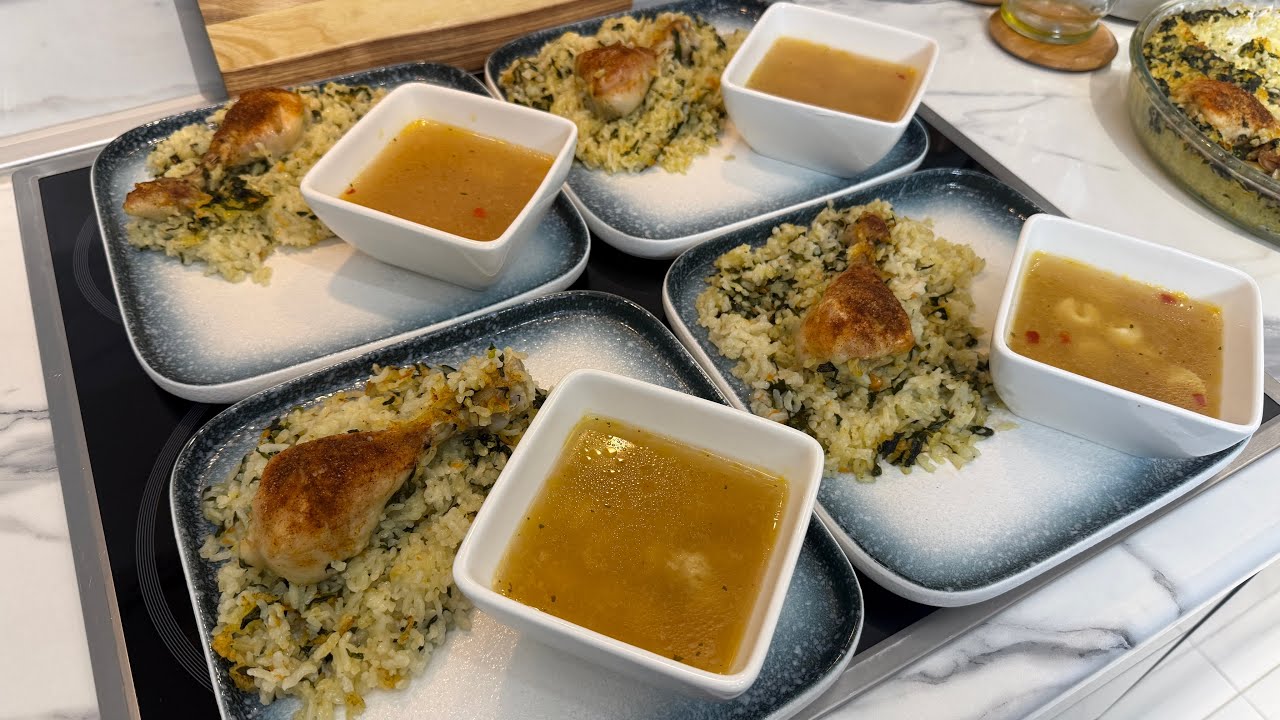 Oriz me Spinaq dhe Pulë për Iftarë👌🥰