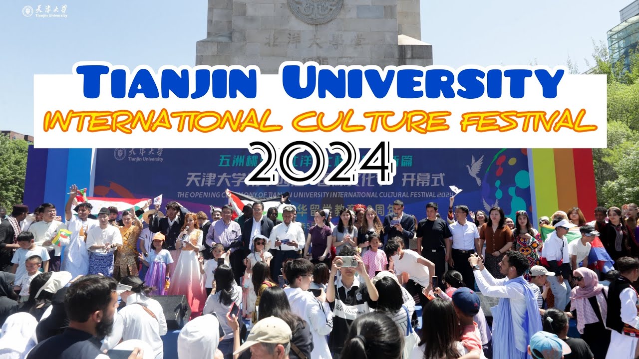 VLOG Tianjin University International Culture Festival Day 2024 🥳🥳🥳