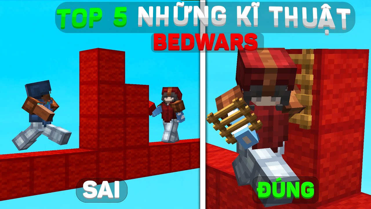 Những THỦ THUẬT Trong BEDWARS Mà Bạn Nên Biết Để Nâng Trình