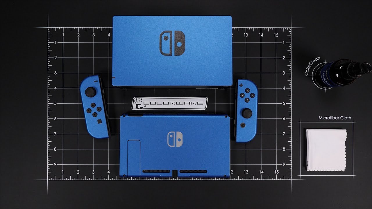 Nintendo Switch ColorWare Skin Installation