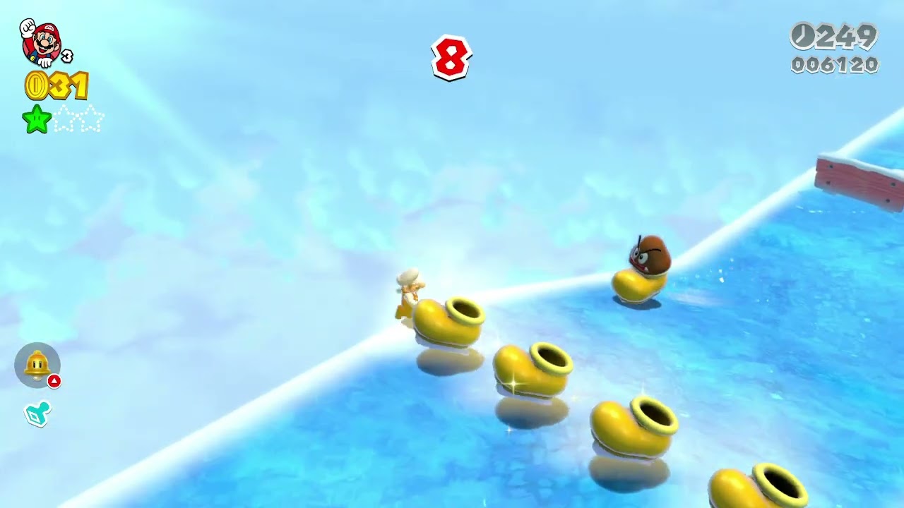 My Luckiest Green Star Nab In Super Mario 3D World