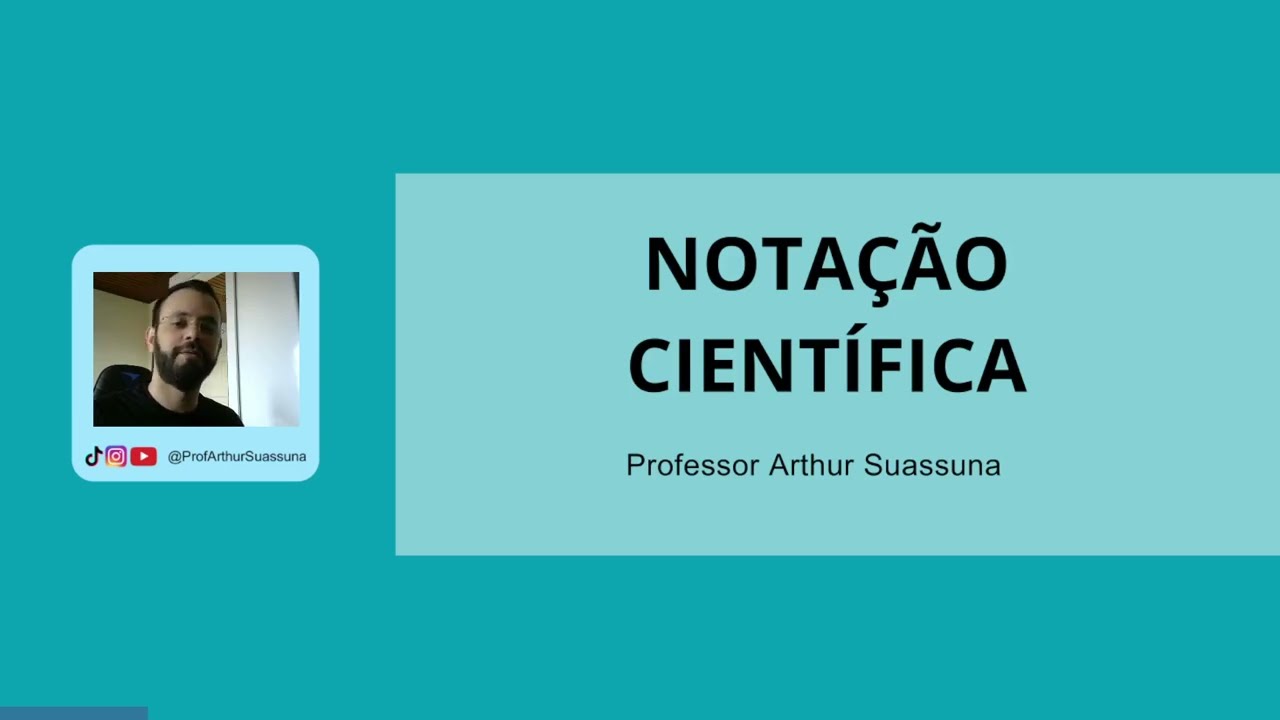 Notação científica - Aula 4 - Exercícios de Adição/subtração