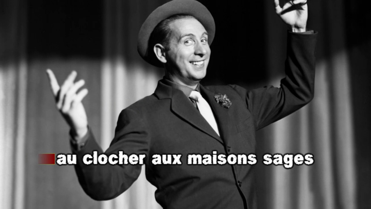 Charles Trenet  Douce France karaoké