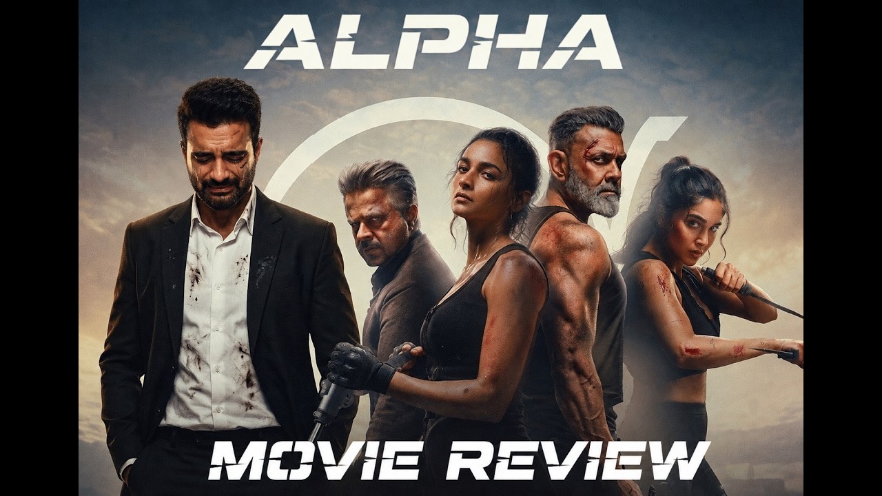 ALPHA - Hindi Movie Review | Alia, Sharvari, Anil, Bobby | Shiv Rawail | KaKis Talkies