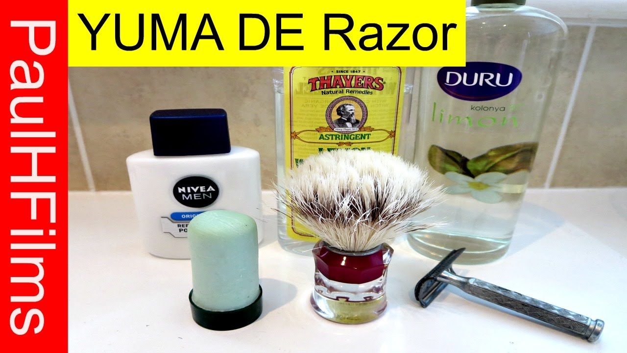 YUMA DE Razor  -  Palmolive Shave Stick