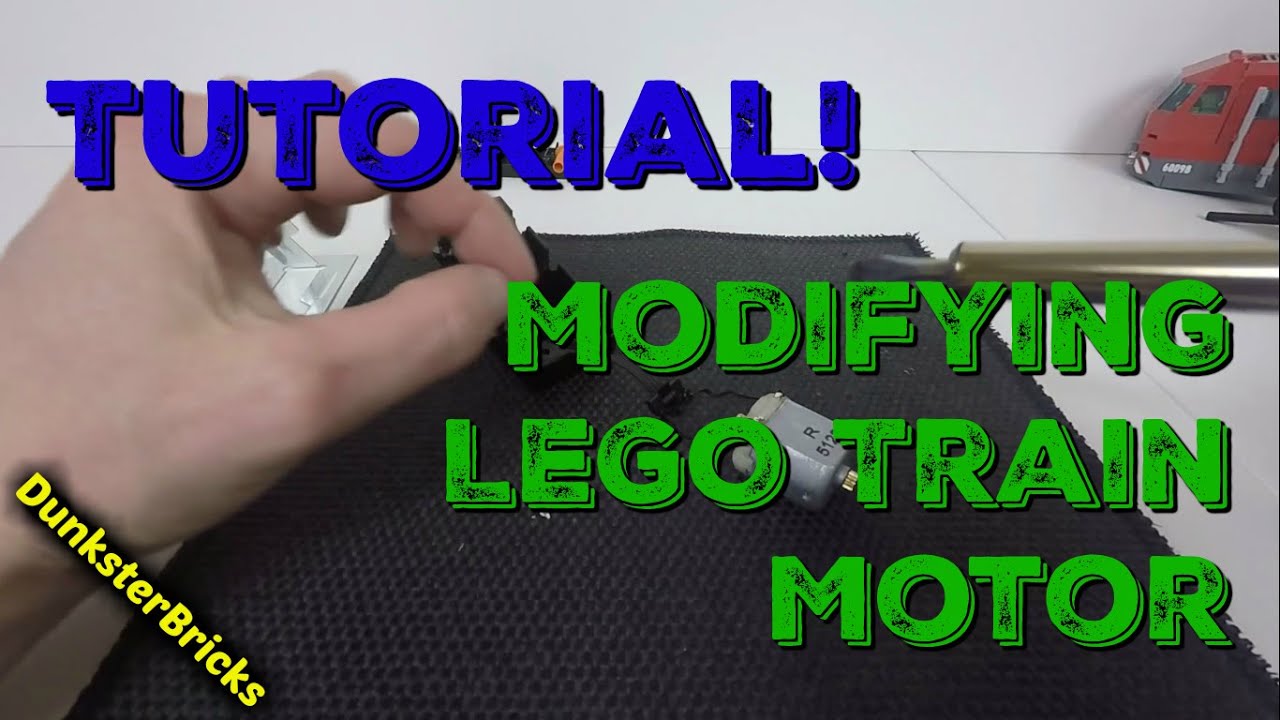 Tutorial, Modifying LEGO Train Motor!