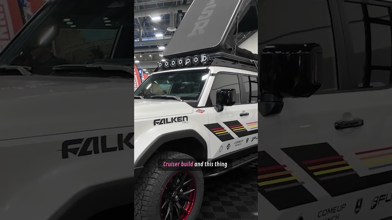 Toyota Land Cruiser Looking SHARP! #semashow