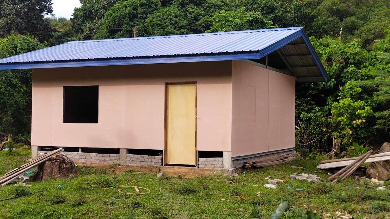 Bina rumah guna simenboard