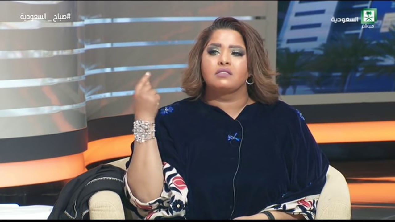 الفنانة هيا الشعيبي في ضيافة صباح السعودية