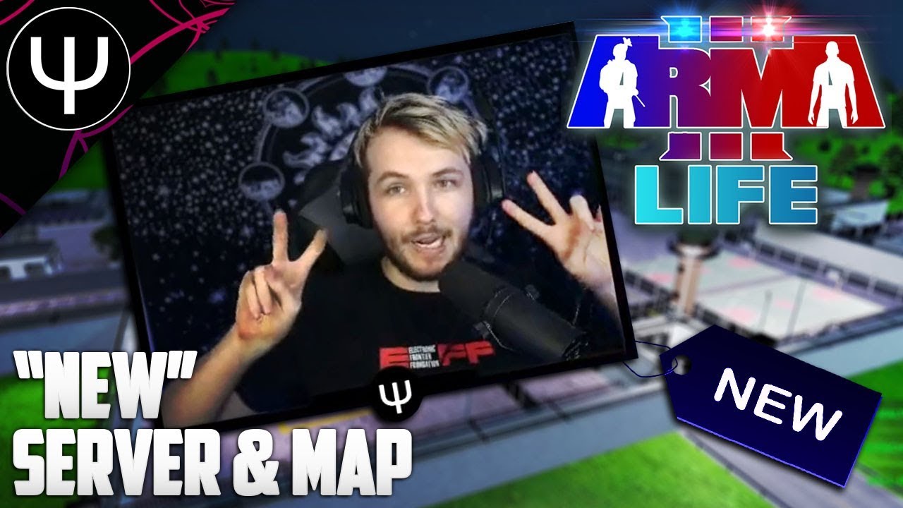 ARMA 3: Life Mod — "NEW" Server Launch & "NEW" Map!
