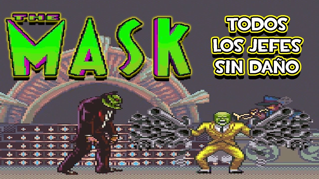 The Mask (SNES) - Todos Los Jefes (Dificultad Difícil, Sin Daño)