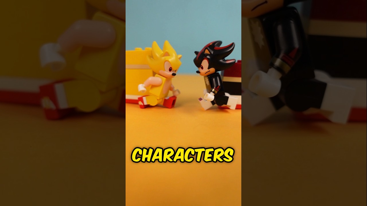 Every Sonic Movie Character in LEGO! Part 1
