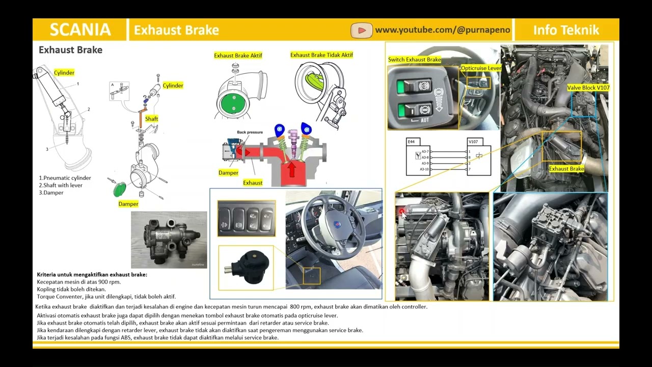 Pengecekan Exhaust Brake Scania | Jawab Pertanyaan