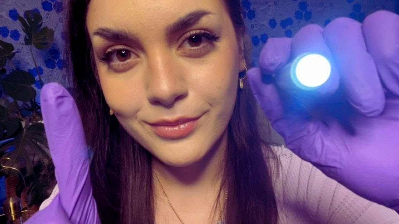 ASMR en Español | Examen de Nervios Craneales RÁPIDO [Roleplay de Atención Personal Realista]