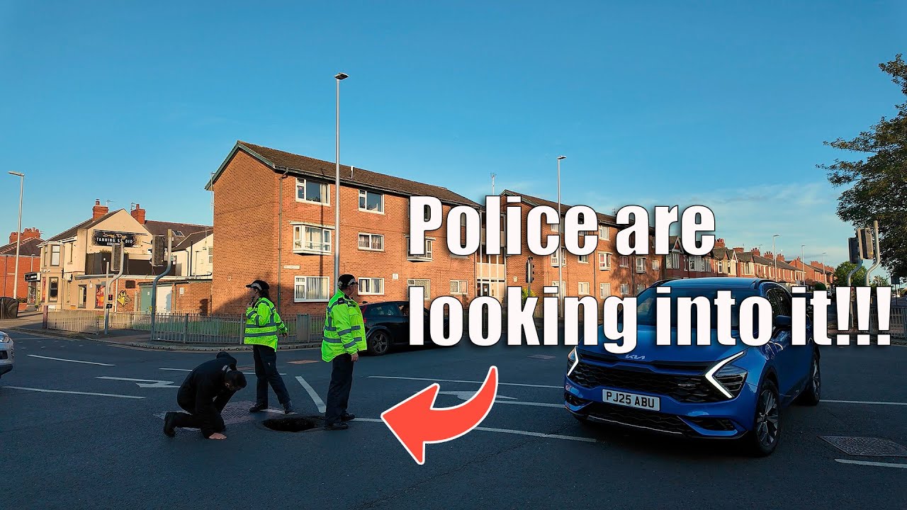 Blackpool Sinkhole Shocker! 👮🚗👀