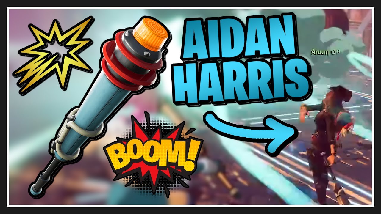 AIDAN HARRIS Showed Me His FAVORITE LOADOUT - Fortnite Save the World