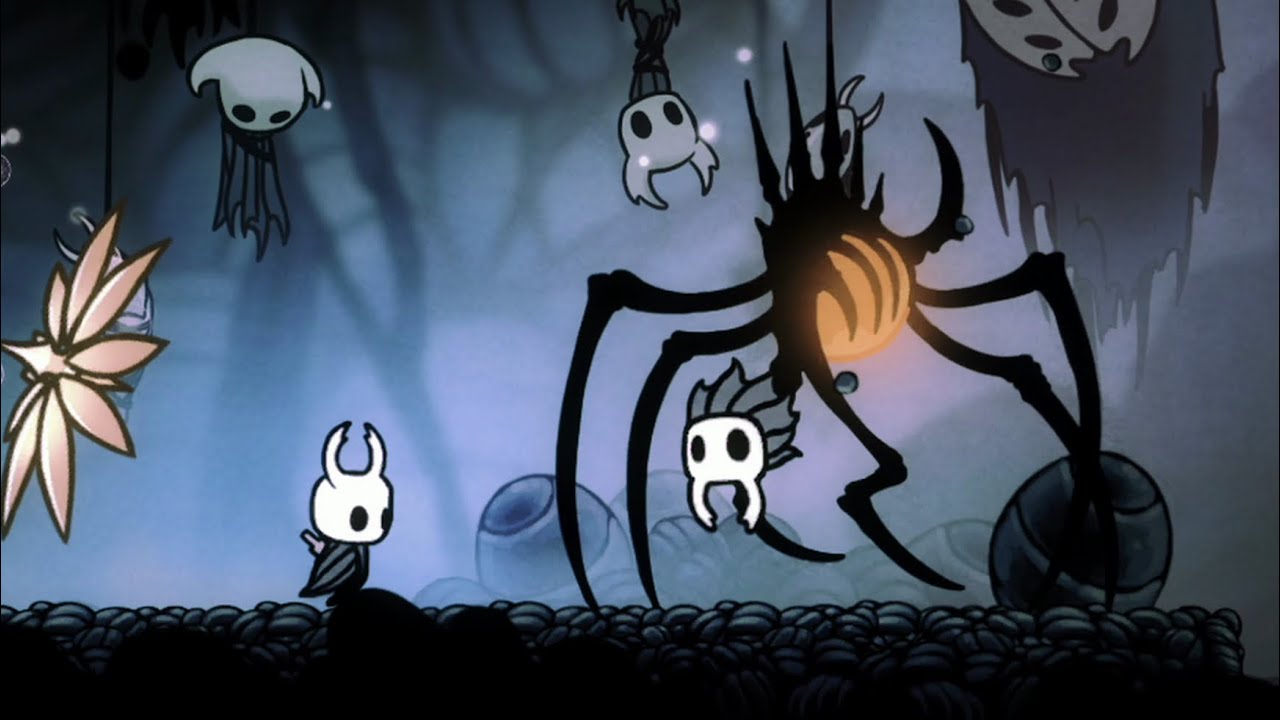Hollow Knight - Nosk Boss Fight 4K