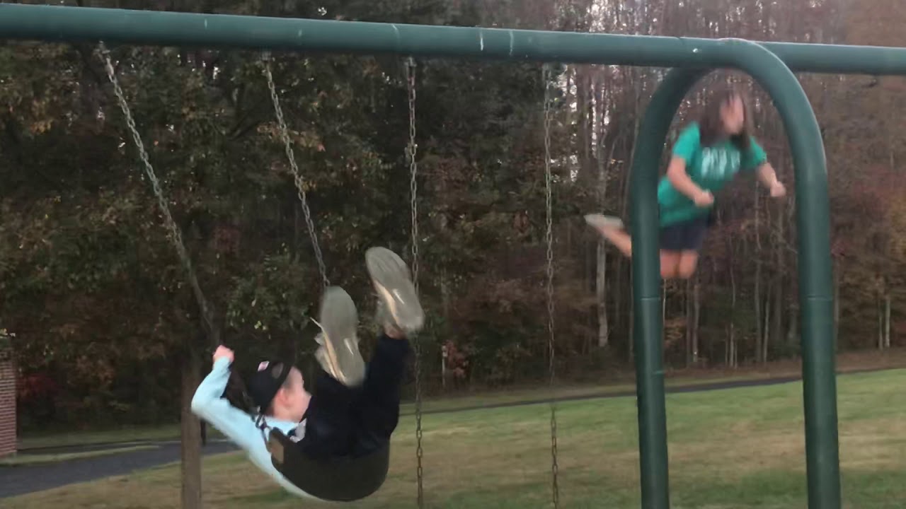 Ava and Eli at the Park