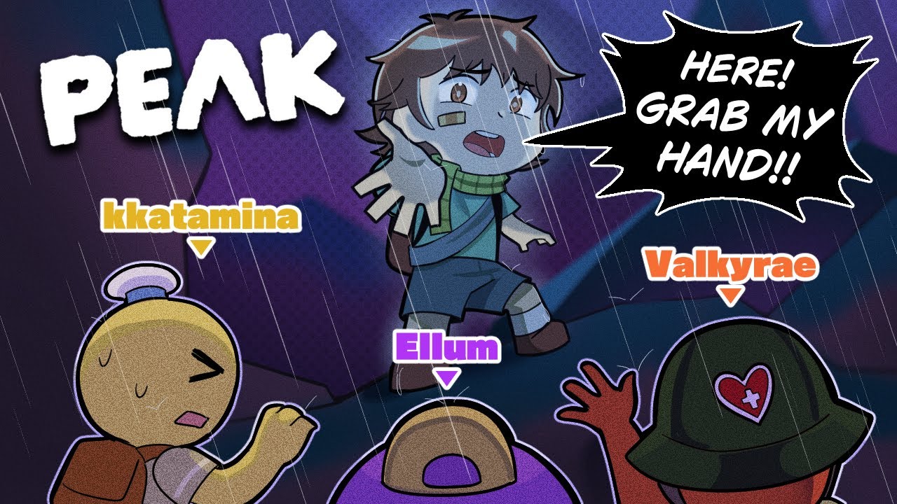 I clutched and carried my team to the PEAK ft. Valkyrae, Kkatamina, and Ellum