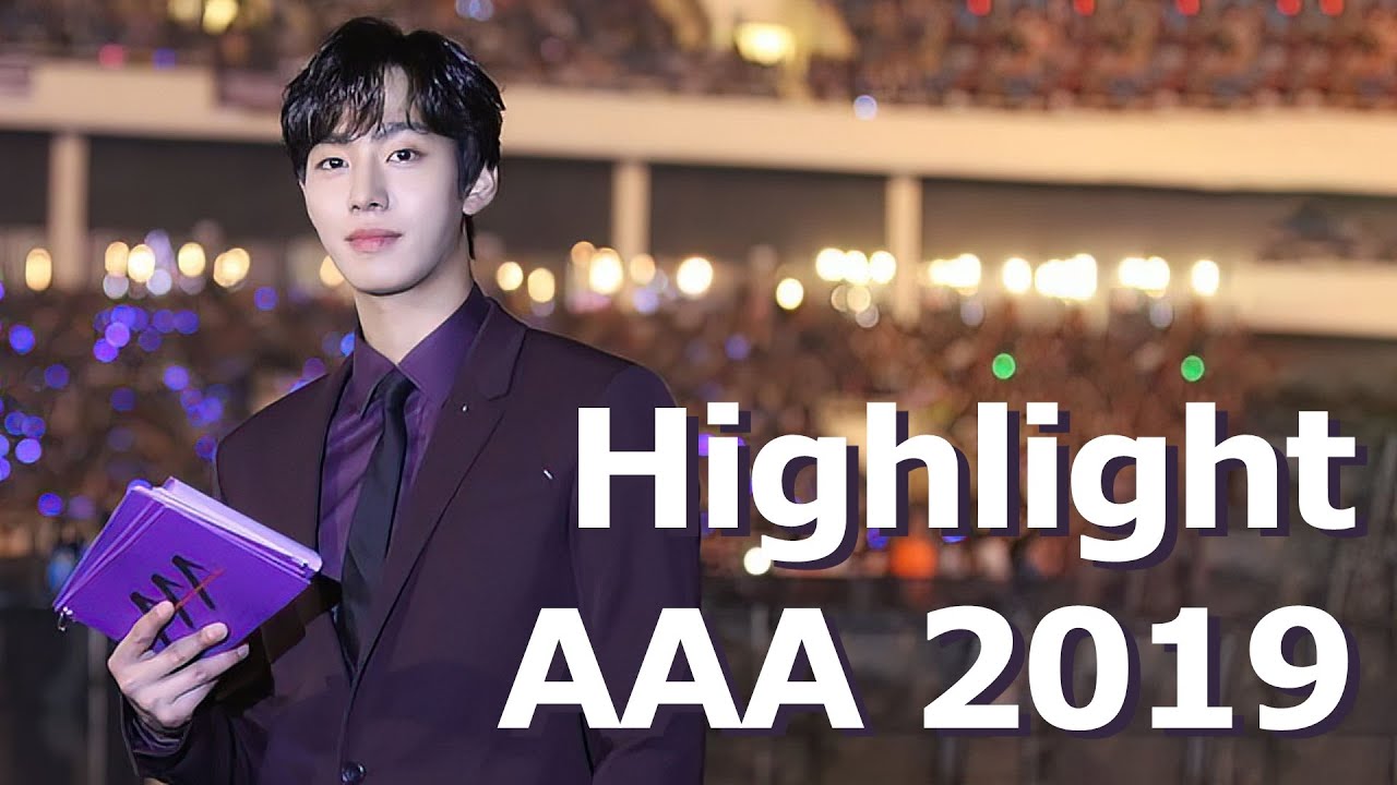 안효섭 AAA 2019 하이라이트 AhnHyoSeop AAA 2019 Highlight