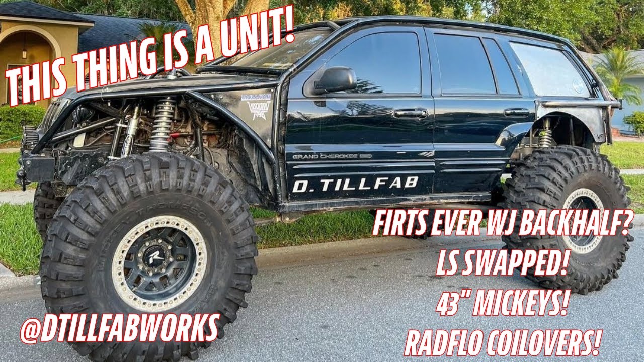 Is this the most insane WJ build? Walk around With Dan Till and his WJ.