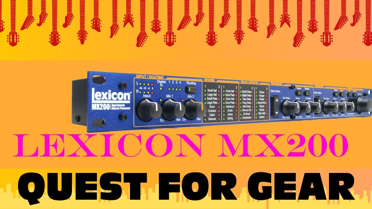 Lexicon MX200 - every sound auditioned
