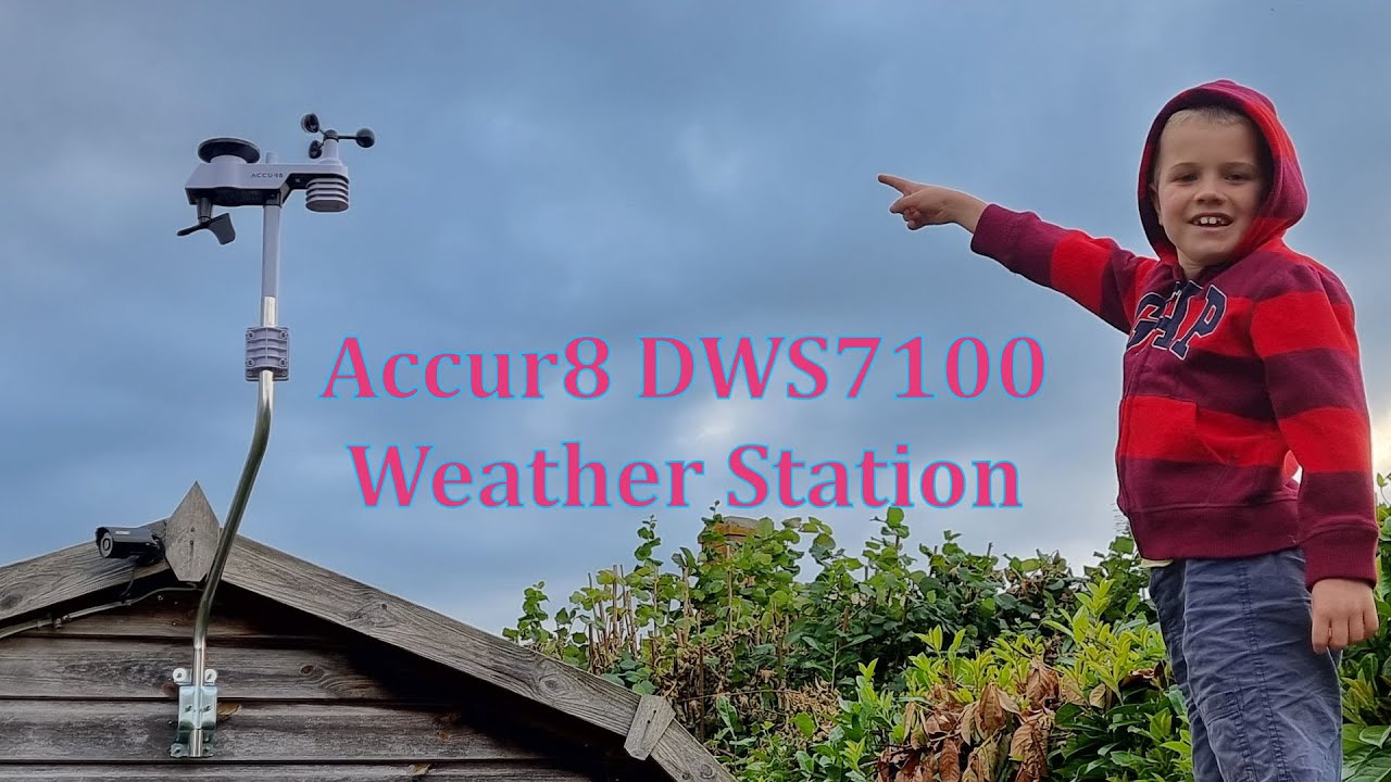Установите и пользуйтесь метеостанцией ACCUR8 DWS7100.