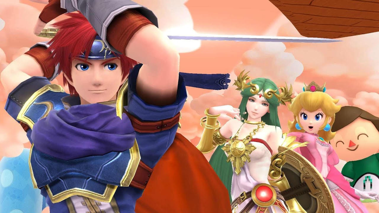 A Potential High Tier Character - An SSB4 Roy Montage