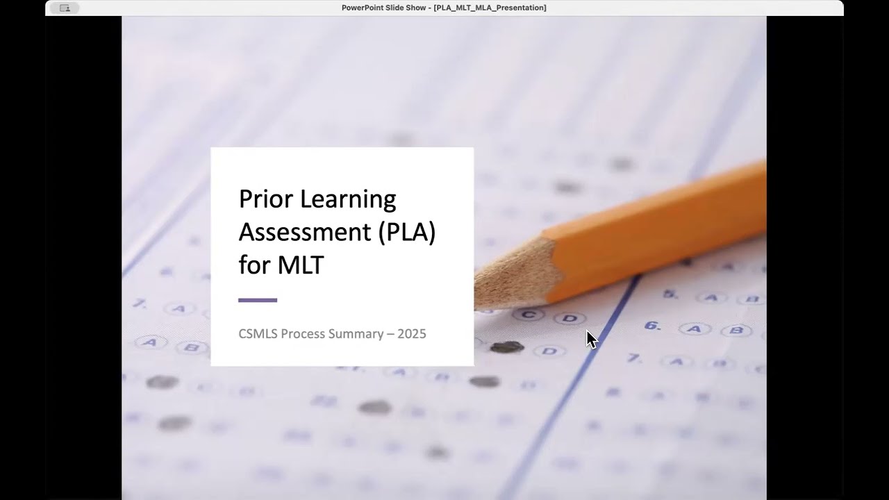 How to Apply for CSMLS PLA for MLT Certification in Canada (2025 Update) 🇨🇦