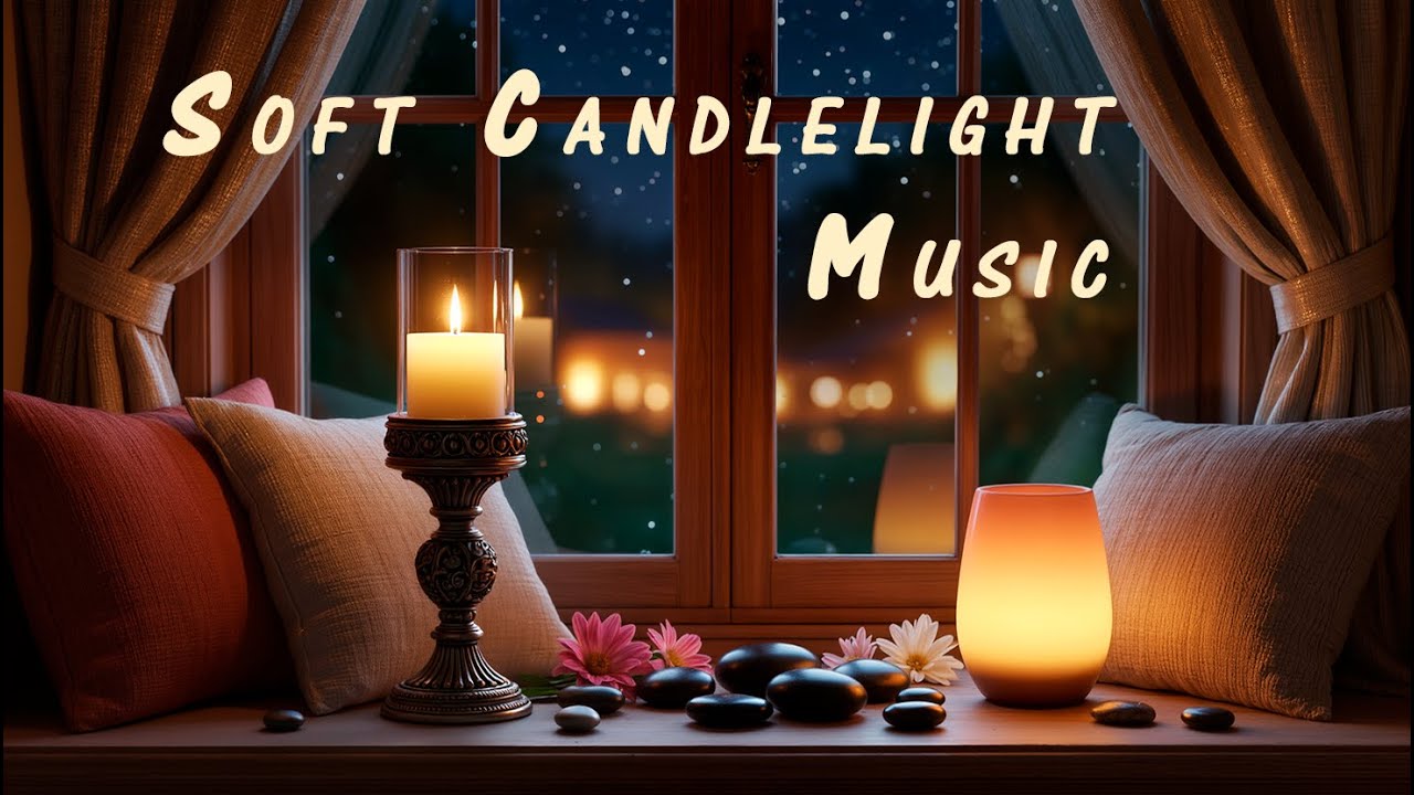 Soft Candlelight Reflections 🕯️ | Gentle Piano, Strings & Ambient Music