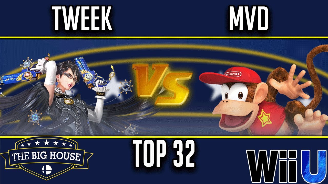 The Big House 7 Top 32 - P1 | Tweek (Bayonetta) vs PG | MVD (Diddy Kong)