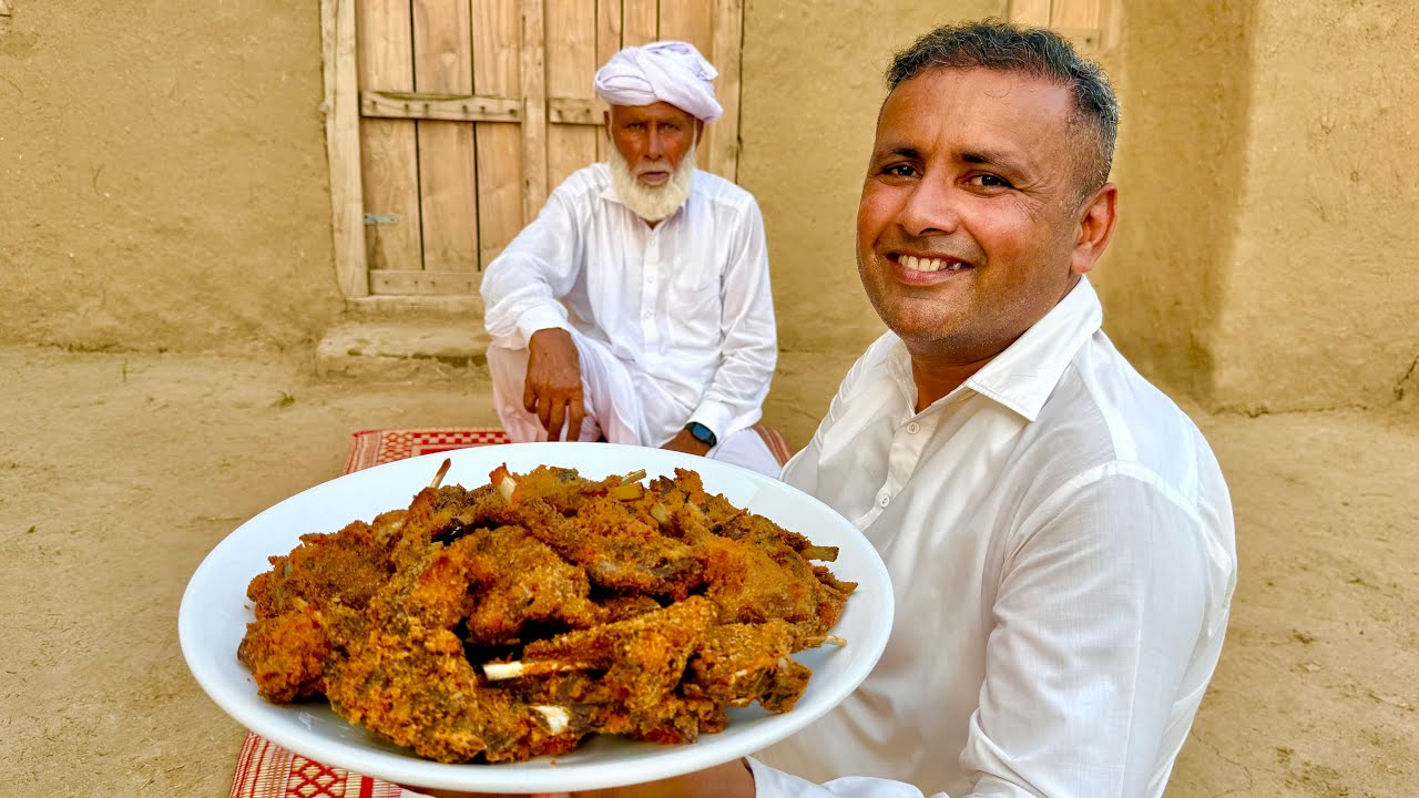 Fried Mutton Lamb Chops Recipe | Crispy Mutton Fried Chops Mubashir Saddique | Village Food Secrets
