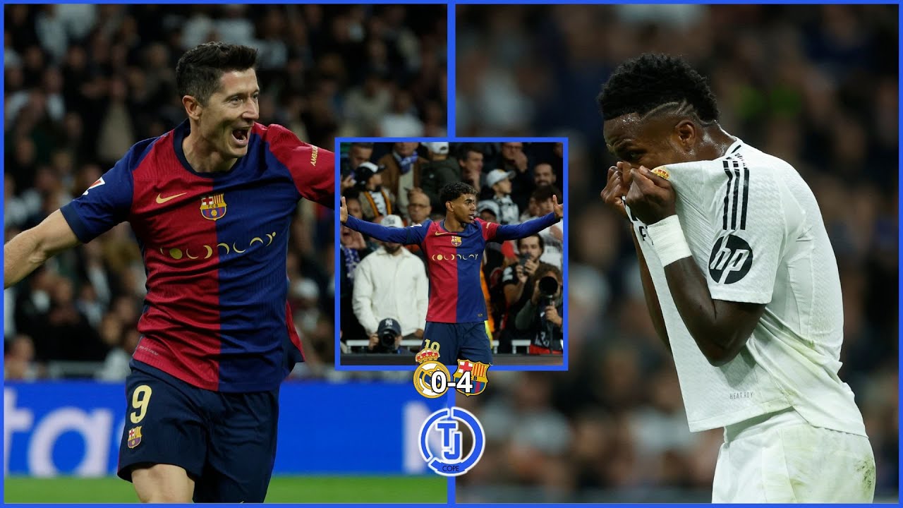 El Real Madrid se desmorona en el Clásico ante el Barcelona | Tiempo de Juego COPE