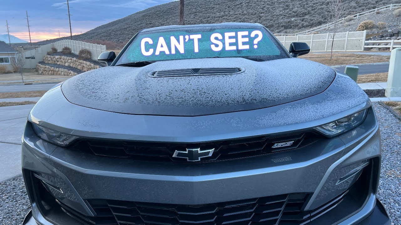 Плохая видимость у Chevy Camaro — Я НЕ ПОНИМАЮ