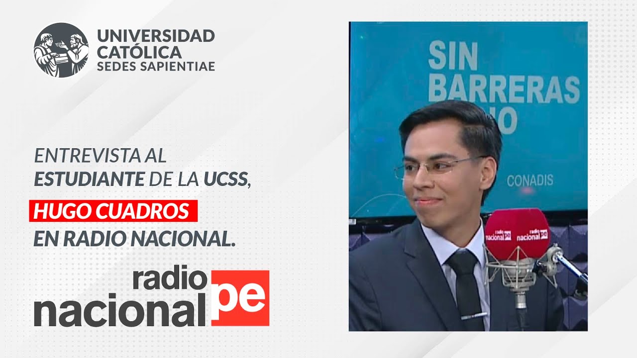 ENTREVISTA A ESTUDIANTE DE LA UCSS EN RADIO NACIONAL