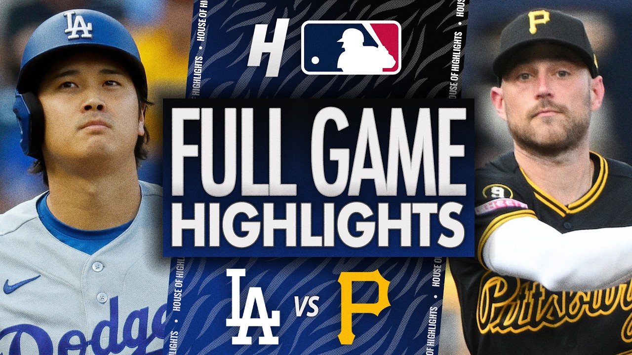 Los Angeles Dodgers против Pittsburgh Pirates &mdash; ЛУЧШИЕ МОМЕНТЫ МАТЧА 🔥 10 июня 2026 г. Сезон MLB