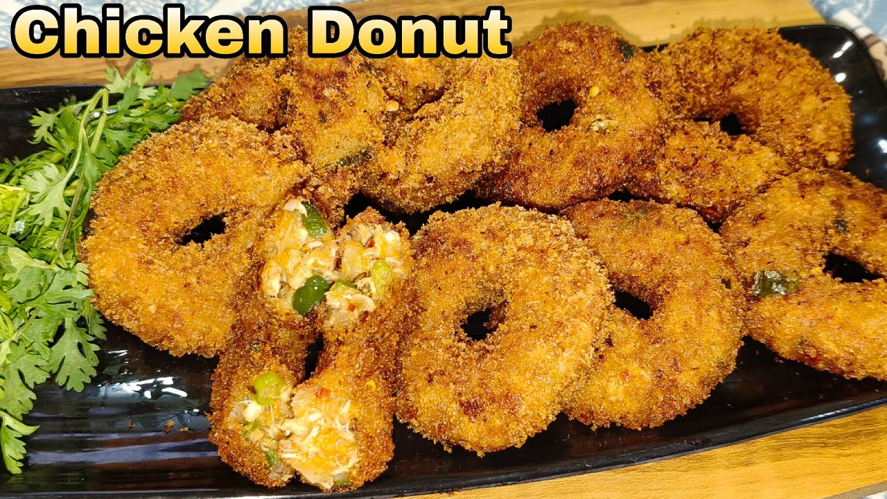 Chicken Donut Recipe | Crispy Chicken Donut | Ramadan Special 2026 l Mazedar Donut Kabab |EasyRecipe