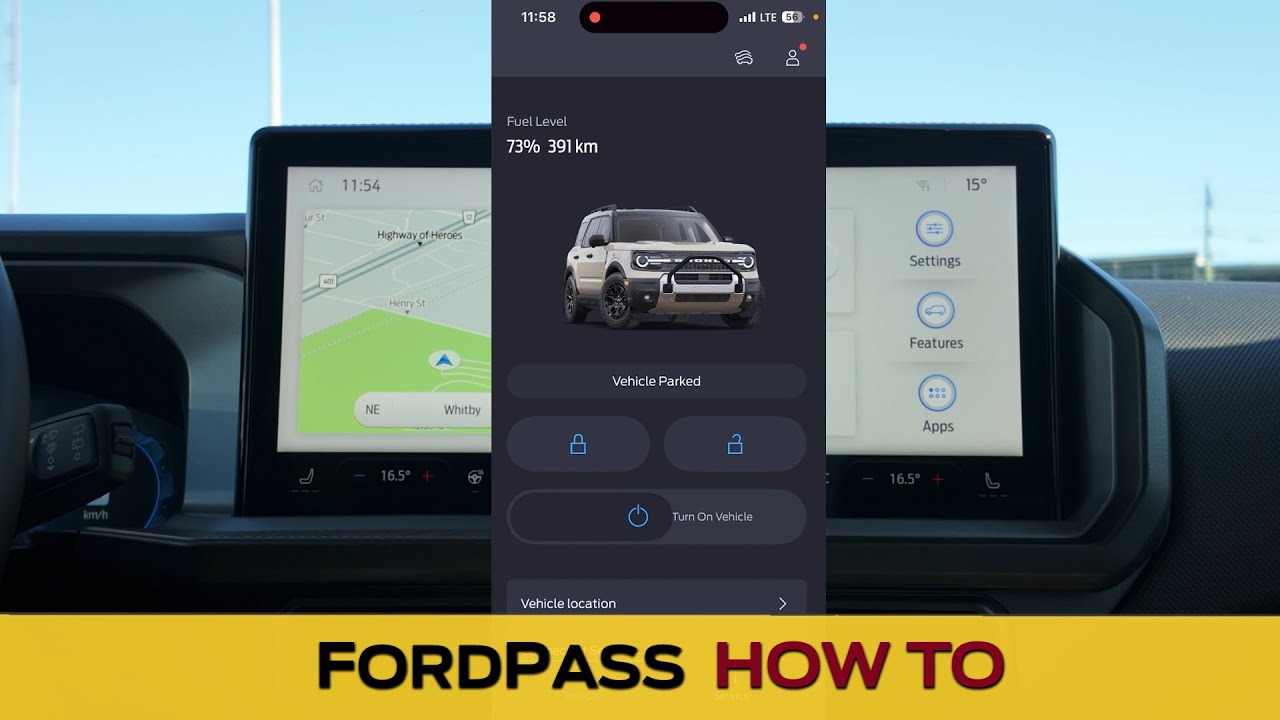 Как настроить FordPass в автомобилях Ford (не электромобилях)