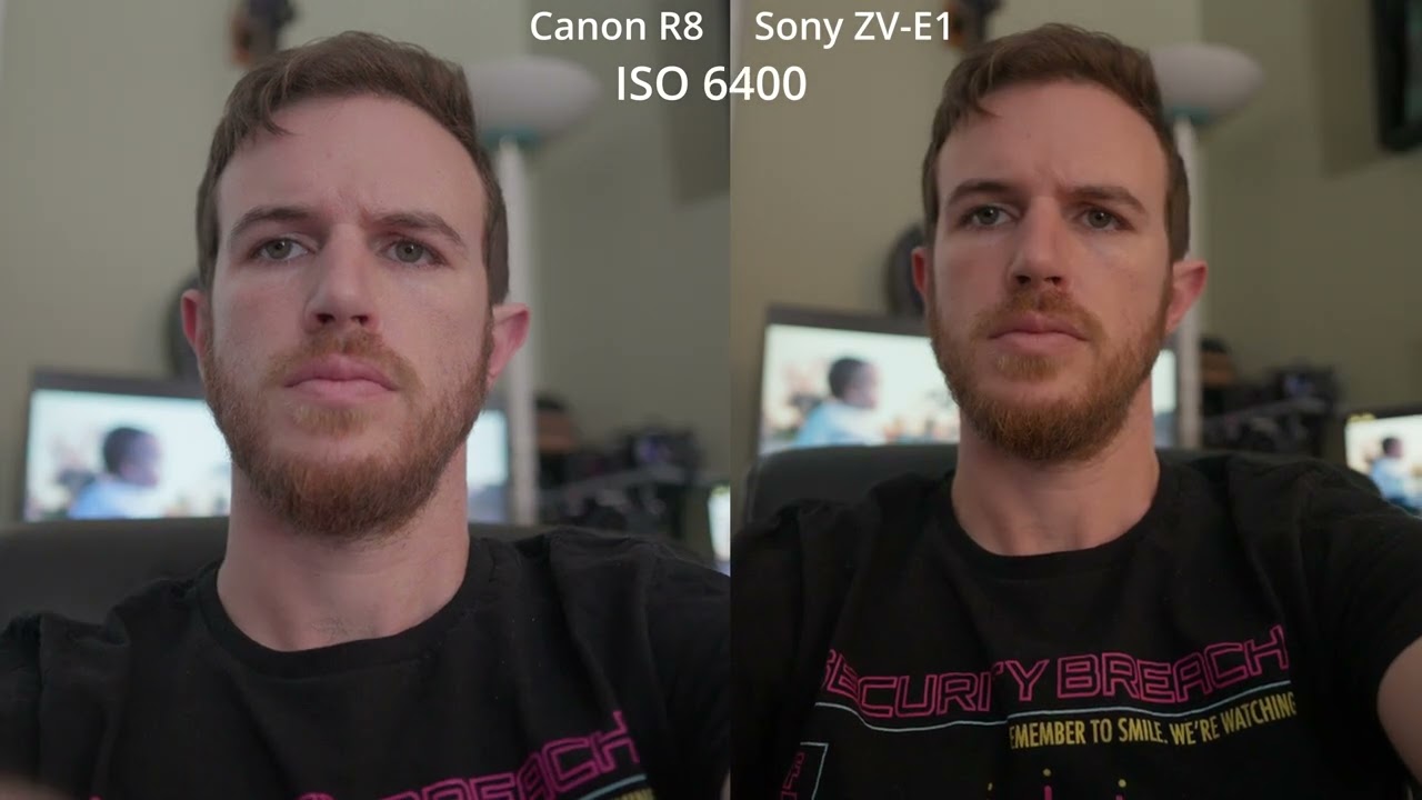 Canon R8 Versus Sony ZV-E1 High ISO Test - A LOT Closer Than You May Think!