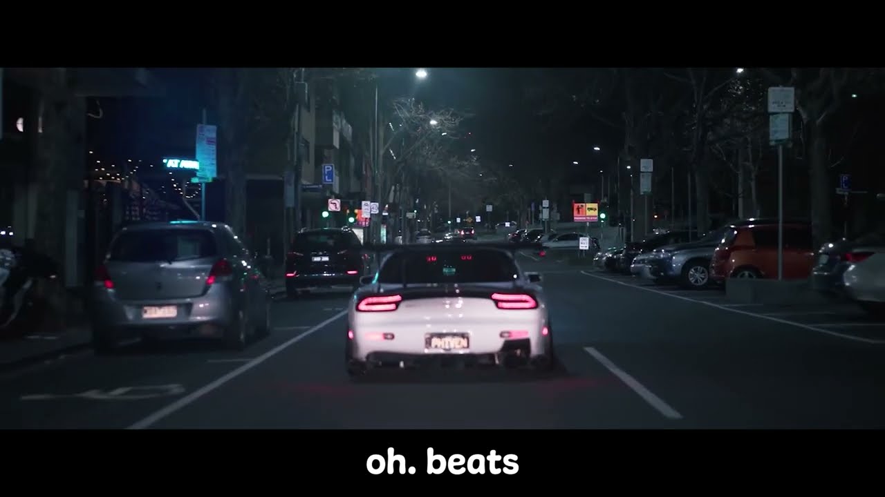 (4K) JDM Night Cruise (the neighbourhood - sweater weather | slowed to perfection)