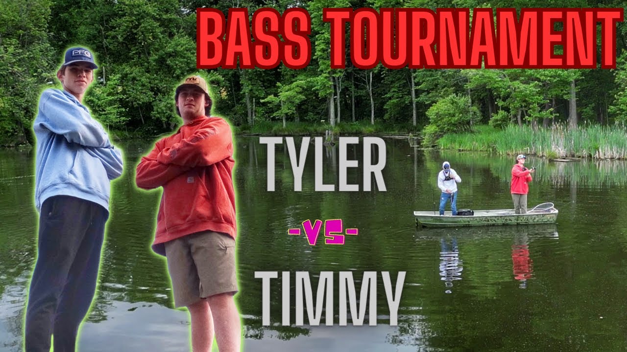 Largemouth Bass Fishing Tournament 😮 | TYLER vs TIMMY