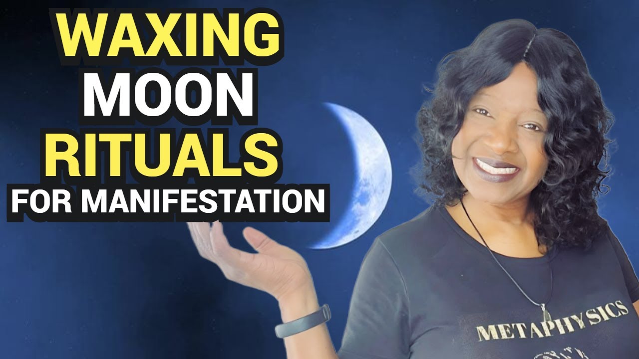 4 Simple WAXING MOON RITUALS For Manifestation!